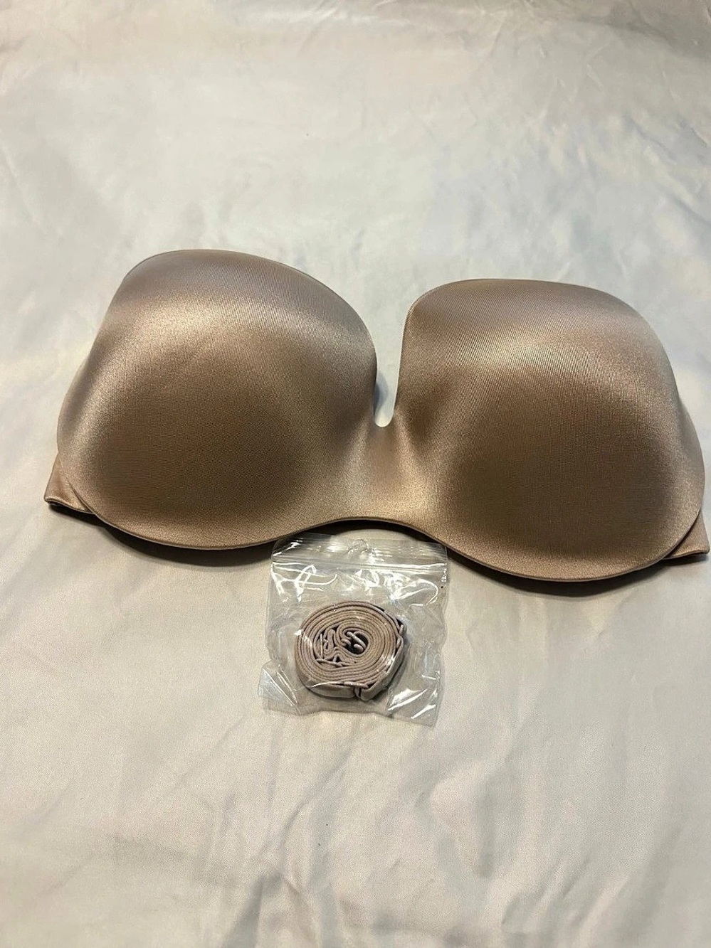 Maidenform One Fabulous Fit Strapless Bra Brown 34D